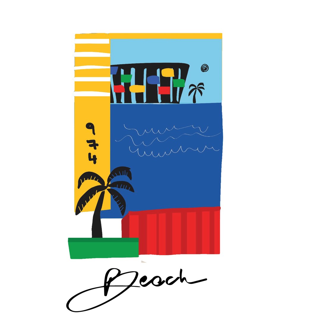 974 Beach Club logo